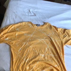 Vintage Nike Check Acid Bleach Wash Tie-dye Large